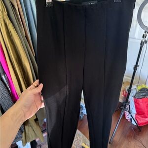 Anine Bing Black High-Waist Trousers